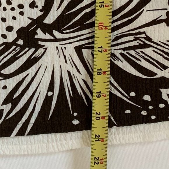 🎉HP🎉 Crinkle Tank Top SZ Petite L Tropical Floral Scoop Neck, Layered-look EUC - Picture 10 of 14